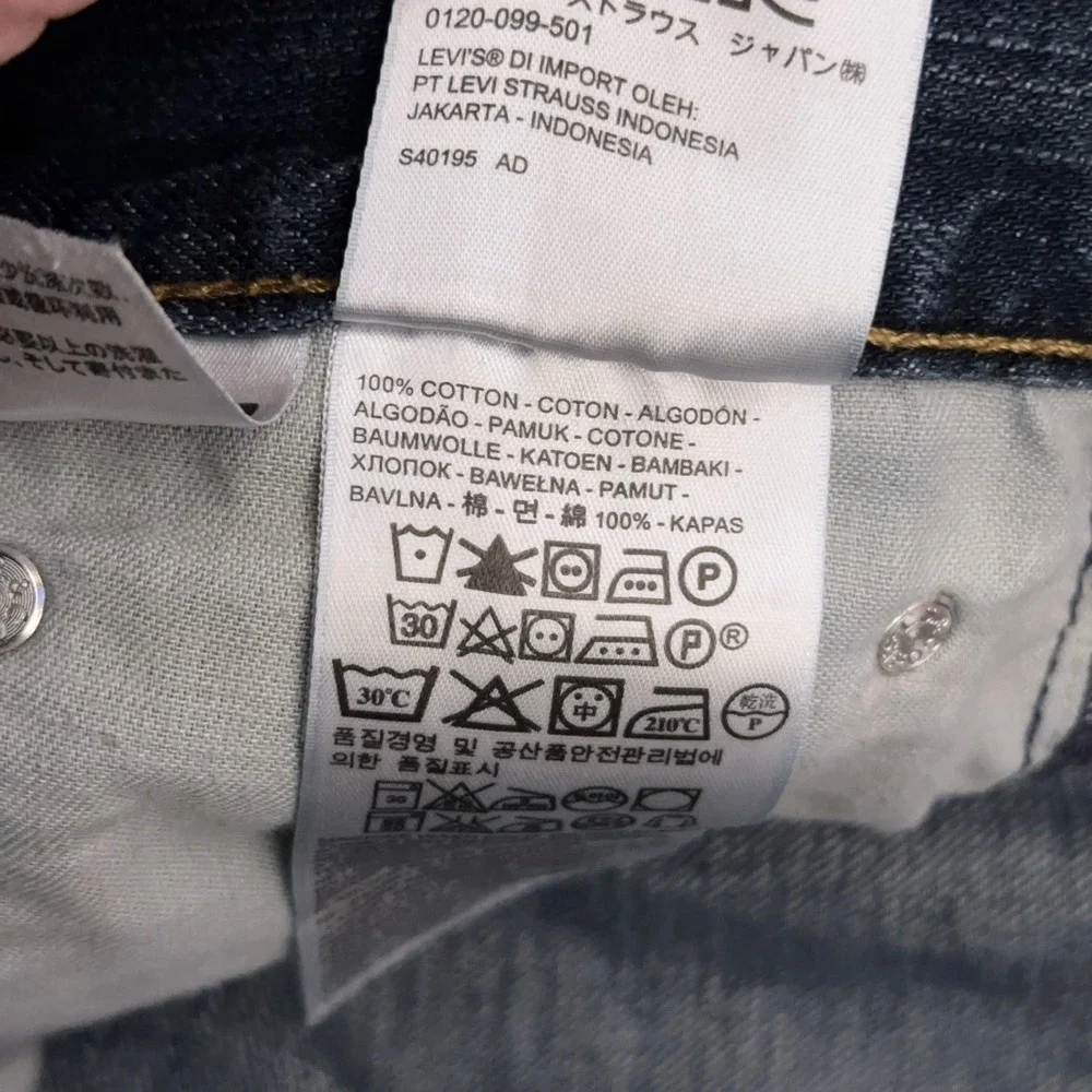 Levi's 569 Jeans Men's 38x31* Loose Straight‎ Dark Wash Denim 100% Cotton